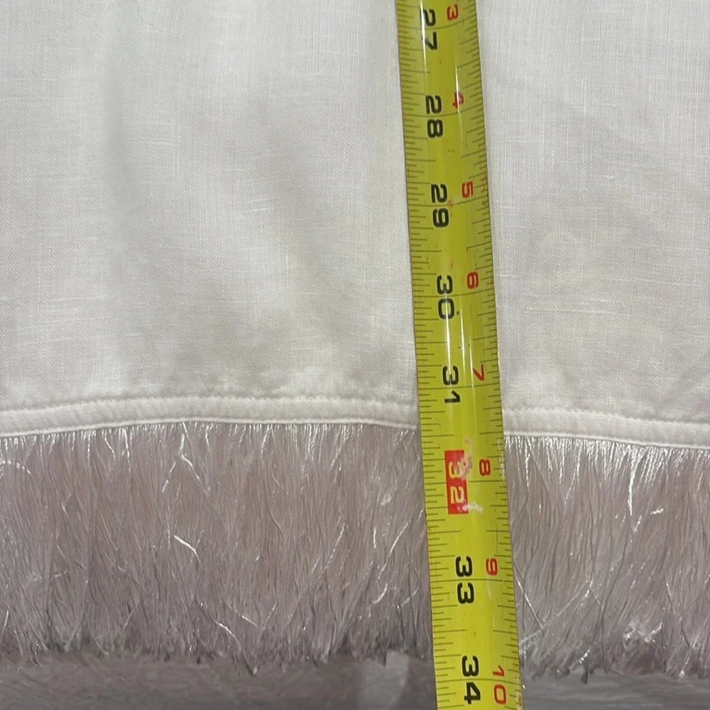NEW J Crew 100% Linen Beach Coverup - Picture 7 of 7